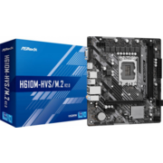 Материнская плата Asrock H610M-HVS/M.2 R2.0 (Soc-1700/ Intel H610/2DDR4/mATX/GbLAN/VGA/HDMI) (H610M-HVS/M.2 R2.0)