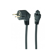 Кабель питания Cablexpert PC-186-ML12-1M, 1м, Schuko- C5, 10А, пакет