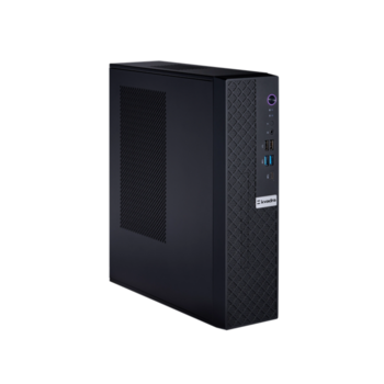ПК KVADRA TAU SFF, Core i3-13100, 8GB DDR4 3200 (1x8GB), SSD 256Gb, Intel Internal Graphics,WiFi/BT, noDVD, no keyboard & no mouse, Black, noOS, 1Y Wty, МПТ