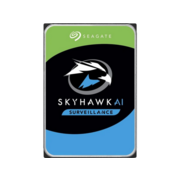 Жесткий диск Seagate SkyHawk HDD 3.5" SATA 8Tb, 5400 rpm, 256Mb buffer, 512e/4Kn, CMR, ST8000VX009, 1 year (следы установки, скорость вращения 5000)