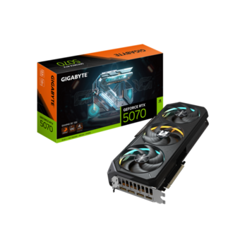 Видеокарта Gigabyte PCI-E nVidia GeForce RTX 5070 12G OC (12Gb/GDDR7/192 bit/DP, HDM) RTL (GV-N5070GAMING OC-12GD)