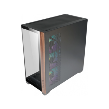 Корпус Azza Neptune черный без БП ATX 5x120mm 2x140mm 2xUSB2.0 1xUSB3.0 audio bott PSU