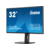 Монитор Iiyama 31.5" ProLite XB3270QSU-B1 черный IPS 16:9 HDMI M/M матовая HAS Piv 250cd 178гр/178гр 2560x1440 100Hz DP 2K USB 8.6кг