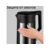 Чайник электрический Red Solution RK-M114 1.7л. 1500Вт черный/серый корпус: металл/пластик