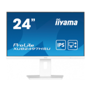 Монитор Iiyama 23.8" ProLite XUB2497HSU-W2 белый IPS LED 16:9 HDMI M/M матовая HAS Piv 300cd 178гр/178гр 1920x1080 100Hz DP FHD USB 4.9кг