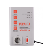Стабилизатор напряжения Ресанта АСН-350/1-И 0.35кВА однофазный белый (63/6/74)