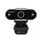 Камера Web Оклик OK-C012HD черный 1Mpix (1280x720) USB2.0 с микрофоном