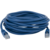 Патч-корд Buro UTP 4 пары cat.5E CCA molded 5м синий RJ-45 (m)-RJ-45 (m)