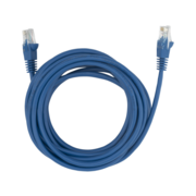 Патч-корд Buro UTP 4 пары cat.5E CCA molded 5м синий RJ-45 (m)-RJ-45 (m)
