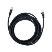 Патч-корд Buro UTP 4 пары cat.5E CCA molded 5м черный RJ-45 (m)-RJ-45 (m)