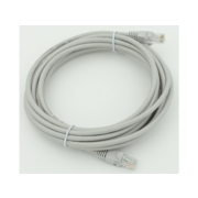 Патч-корд cat.5E stranded molded 5м серый RJ-45 (m)-RJ-45 (m)
