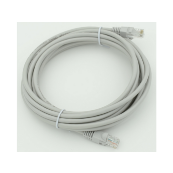 Патч-корд cat.5E stranded molded 5м серый RJ-45 (m)-RJ-45 (m)