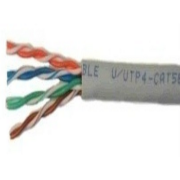 Кабель сетевой UTP 4 пары cat.5E solid 0.50мм CCA 305м серый