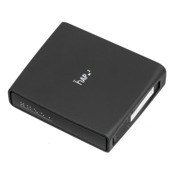 Роутер беспроводной MikroTik hAP ac2 (RBD52G-5HACD2HND-TC) AC1200 10/100/1000BASE-TX/4G ready черный