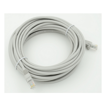 Патч-корд cat.5E stranded molded 10м серый RJ-45 (m)-RJ-45 (m)