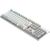 Клавиатура A4Tech Fstyler FS100 Neon механическая серый/белый USB for gamer LED (FS100)