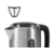 Чайник электрический Polaris PWK 1729CA 1.7л. 2200Вт сталь корпус: металл