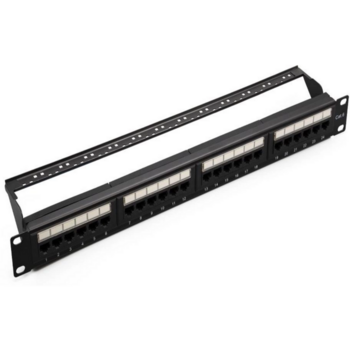 Патч-панель Suprlan 10-0427 19" 1U 24xRJ45 кат.6 UTP