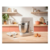 Кухонная машина Tefal Bake Partner QB520B38 планетар.вращ. 1100Вт серый/серебристый