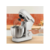 Кухонная машина Tefal Bake Partner QB520B38 планетар.вращ. 1100Вт серый/серебристый