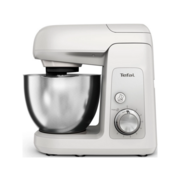 Кухонная машина Tefal Bake Partner QB520B38 планетар.вращ. 1100Вт серый/серебристый
