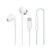 Гарнитура внутриканальные Xiaomi Type-C Earphones 1.25м белый проводные крепление за ухом (BHR8931GL)