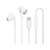 Гарнитура внутриканальные Xiaomi Type-C Earphones 1.25м белый проводные крепление за ухом (BHR8931GL)