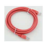 Патч-корд cat.5E molded 3м красный RJ-45 (m)-RJ-45 (m)