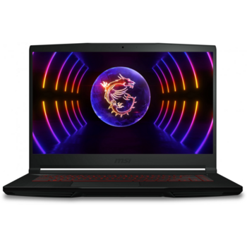 Ноутбук MSI GF63 Thin 12UCX-1048XRU Core i5 12450H 8Gb SSD256Gb NVIDIA GeForce RTX 2050 4Gb 15.6" IPS FHD (1920x1080) FreeDOS black WiFi BT Cam (9S7-16R821-1048)
