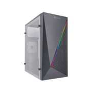 Корпус Оклик OCC-MN305 черный без БП mATX 1x80mm 2x120mm 1xUSB2.0 1xUSB3.0 audio