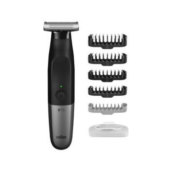 Триммер Braun XT XT5100 черный/серый (насадок в компл:5шт)