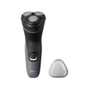 Бритва роторная Philips S1142/00 реж.эл.:3 питан.:элек.сеть/аккум. темно-серый/черный
