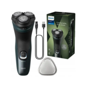 Бритва роторная Philips X3052/00 реж.эл.:3 питан.:аккум. зеленый