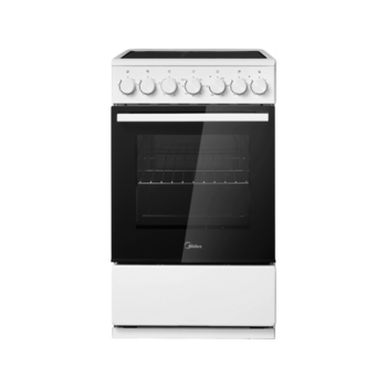 Плита Электрическая Midea MFO-M4E20T4E(WH) белый/черный стеклокерамика (без крышки)