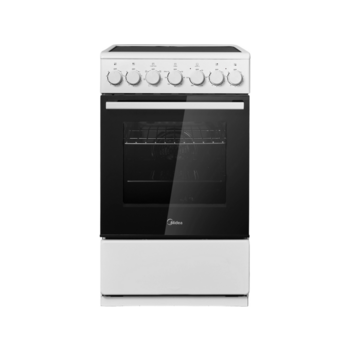 Плита Электрическая Midea MFO-M4E20T6E(WH) белый/черный стеклокерамика (без крышки)