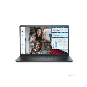 DELL Vostro 3520 [3520-3850-1] (КЛАВ.РУС.ГРАВ.) black 15.6" {FHD IPS i3-1215U/8Gb/512Gb SSD/RJ45/Linux/рекоменд.каб.пит.1732584} (NB3520EM)