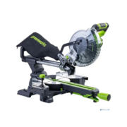 Greenworks GD24MS216 Торцовочная пила, 24V, бесщеточная, с протяжкой, без АКБ и ЗУ [1501707]