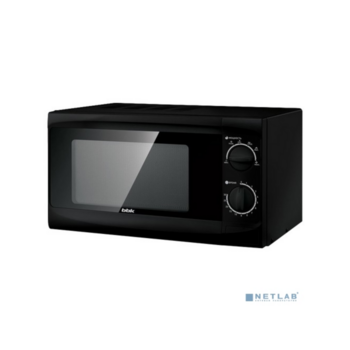 BBK 20MWS-706M/B (B) Микроволновая печь, 20 л, 700 Вт, чёрный.