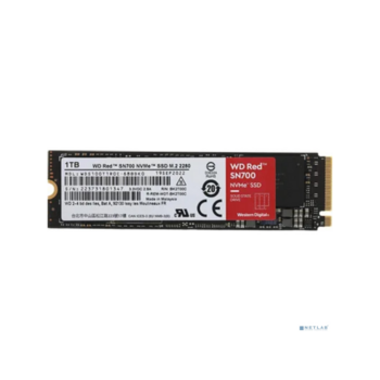 Твердотельный накопитель SSD WD Red SN700 NVMe WDS100T1R0C 1ТБ M2.2280 NVMe PCIe Gen3 8Gb/s
