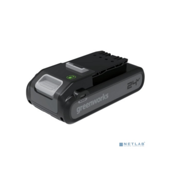 Greenworks G24B4+ Аккумулятор, 24V, 4Ач, с двумя USB-C разъемами [2940407]