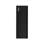 SSD накопитель Netac Z SLIM Black 500GB USB 3.2 Gen 2 Type-C External SSD, R/W up to 550MB/480MB/s,with USB-C to USB-A cable and USB-A to USB-C adapter 3Y wty