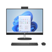 Моноблок HP 27-cr0033ci NT 27" FHD(1920x1080) Core i3-1315U, 8GB DDR4 3200 (1x8GB), SSD 512Gb, Intel Internal Graphics, noDVD, kbd(rus)&mouse wireless, HD Webcam, Jet Black, Windows 11 SL, 1Y Wty