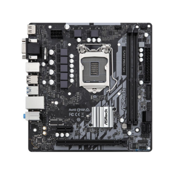Материнская плата ASRock H510M-HVS R2.0 (Soc-1200/Intel H510/2xDDR4/mATX/VGA+HDMI) (H510M-HVS R2.0)