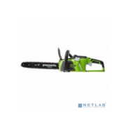 Greenworks GD40CS18 Цепная пила аккумуляторная, 40V, 40 см, бесщеточная, до 1,8 КВт, без АКБ и ЗУ [2005807]
