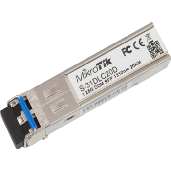 Модуль MikroTik S-31DLC20D Single Mode Dual LC 20km OEM