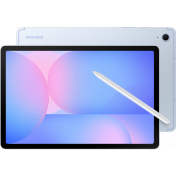 Планшет Samsung Galaxy Tab S10 FE SM-X526B 1580 (2.9) 8C RAM8Gb ROM128Gb 10.9" TFT 2304x1440 5G 1Sim eSIM Android 15 голубой 13Mpix 12Mpix BT WiFi microSD 1Tb 8000mAh