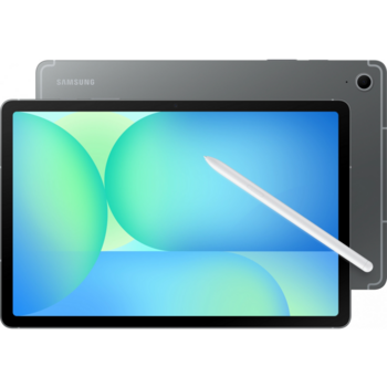 Планшет Samsung Galaxy Tab S10 FE 1580 (2.9) 8C RAM12Gb ROM256Gb 10.9" TFT 2304x1440 5G 1Sim eSIM Android 15 серый 13Mpix 12Mpix BT WiFi microSD 1Tb 8000mAh