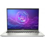 Ноутбук MSI Prestige A16 AI+ A3HMG-083RU Ryzen AI 9 365 32Gb SSD1Tb AMD Radeon 880M 16" OLED UHD+ (3840x2400) Windows 11 Home silver WiFi BT Cam (9S7-159K32-083)