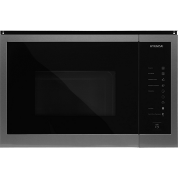 Микроволновая печь Hyundai HBW 2560 DX 25л. 900Вт черная сталь (встраиваемая)