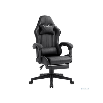 Игровое кресло Azure Черный,класс 4,PU,подножка DEFENDER